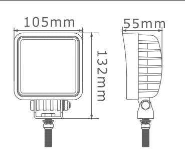 Led Werklamp 27 Watt 2160 Lumen Ollson Heavy Duty Werkverlichting