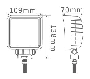 Led Werklamp 48 Watt 3840 Lumen Ollson Heavy Duty Werkverlichting