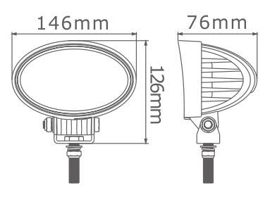 Led Werklamp 39 Watt 3120 Lumen Ollson Heavy Duty Werkverlichting