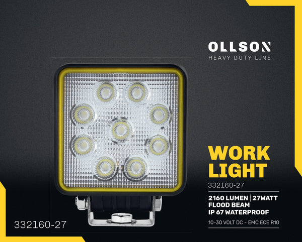 Led Werklamp 27 Watt 2160 Lumen Ollson Heavy Duty Werkverlichting