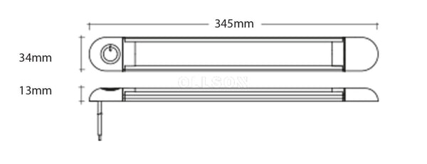 Led Interieurstrip 6 2 Watt 323 Lumen 285 Lux Led Interieurverlichting